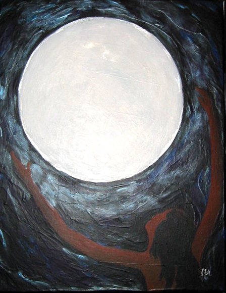The Moon In Her Arms