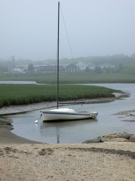 Lonely Sailboat