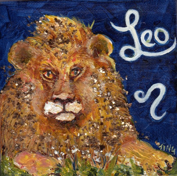 Zodiac sign Leo the Lion