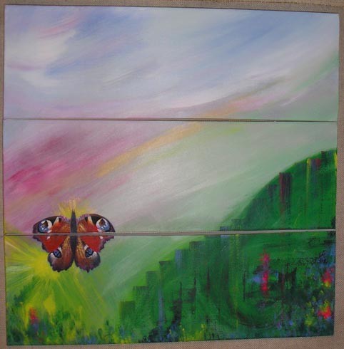 Peacock in Spring