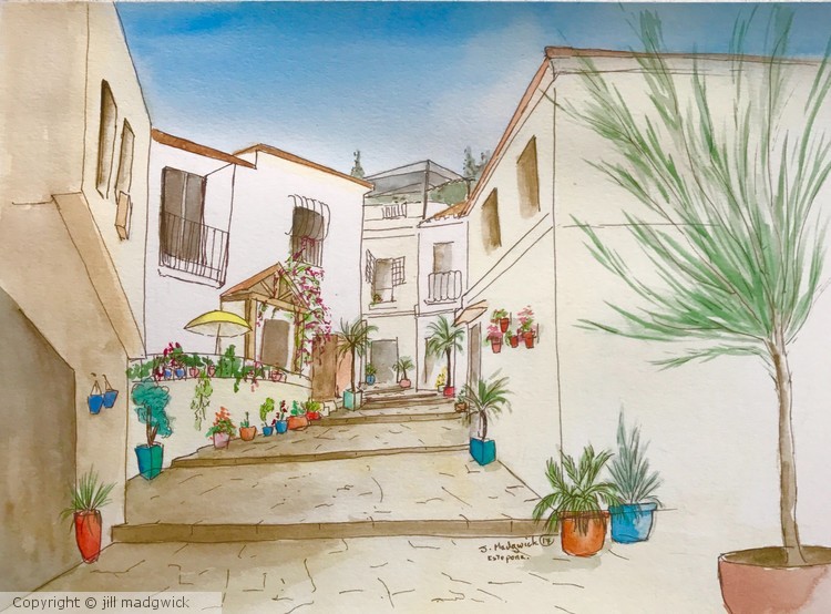 A corner of Estepona, Spain 