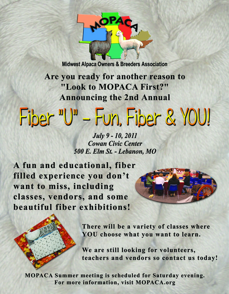 Fiber U ad for MOPACA 2011