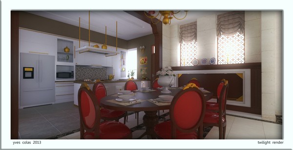 modern kitchen area 4