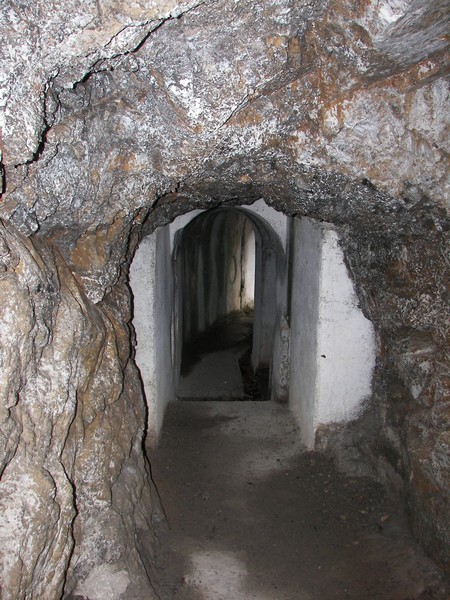 Italian army bunker in Unška Koliševka - Slovenia