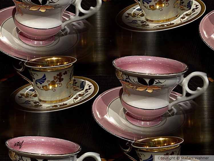 grandma's tea cups