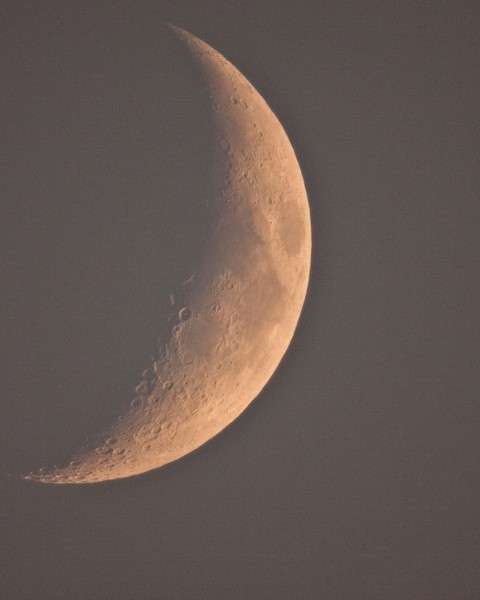 New Year's Moon
