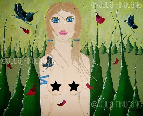 Secrets of the Garden, panel 2