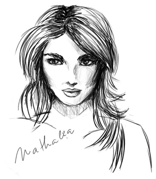 Woman scketch