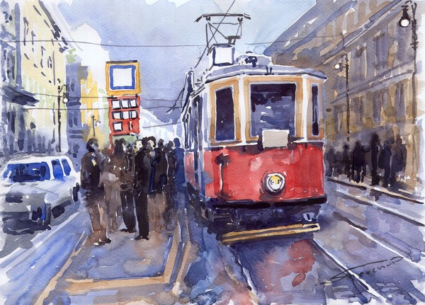 Prague Old Tram 03