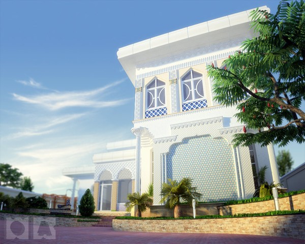 3d exterior