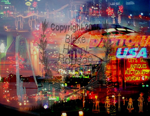 Collage Christmas my the City