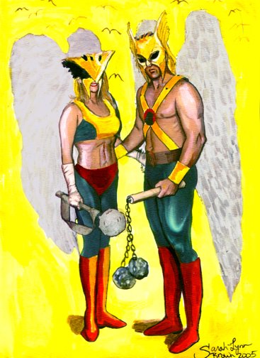 Hawk couple