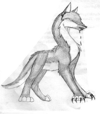 Blood wolf