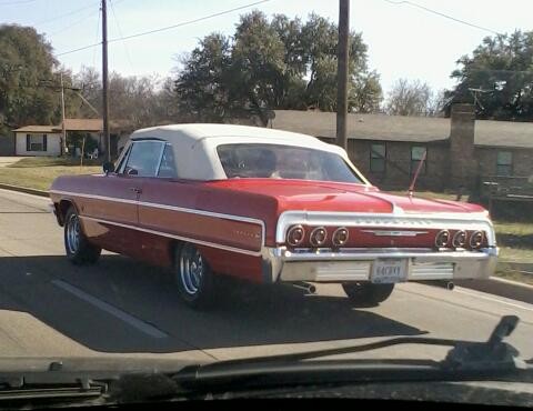 Red Covertible Impala
