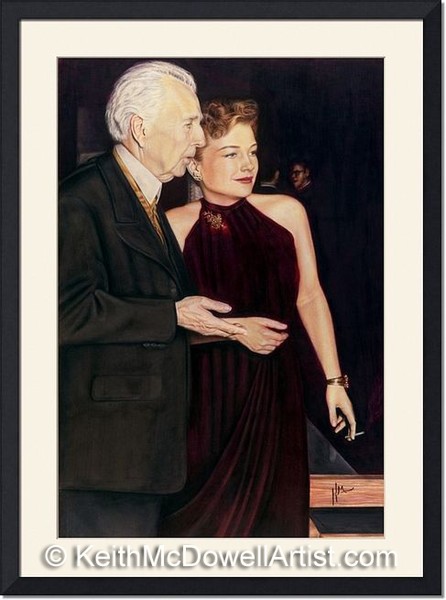 Frank Lloyd Wright and Anne Baxter, Inbetween Takes