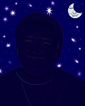 Self-Portrait, At Night
