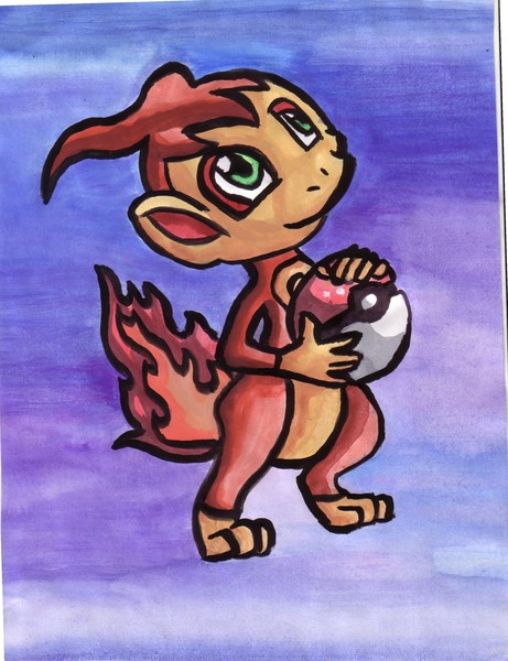 Chimchar Water colour