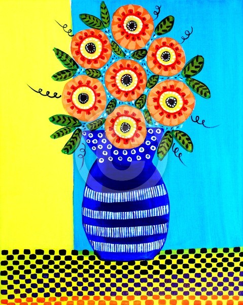 Orange gerbera