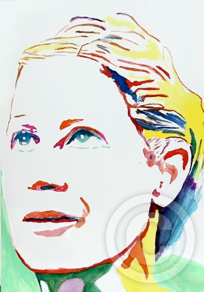 Mary WADE Watercolor 16 x 24 fini