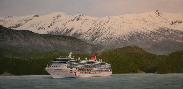 Carnival Spirit at Sitka Alaska