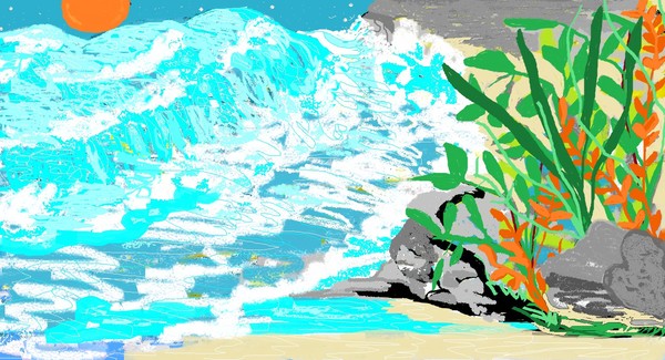 The ocean Blues