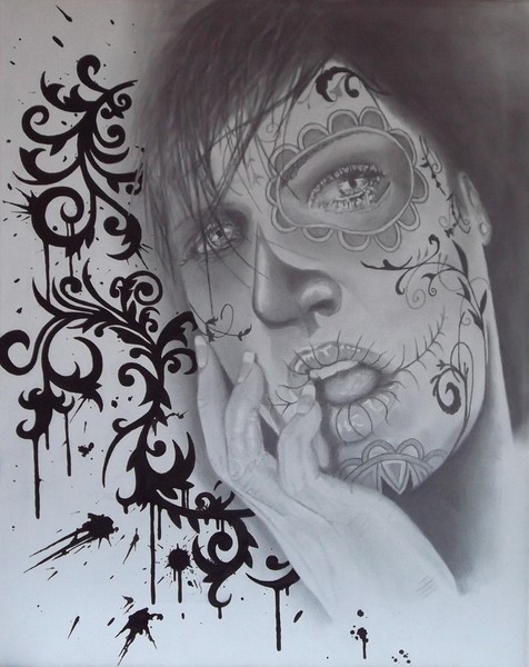 untitled dia de los muertos girls pic set#1