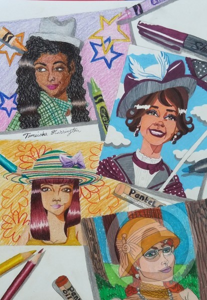Ladies with Hats