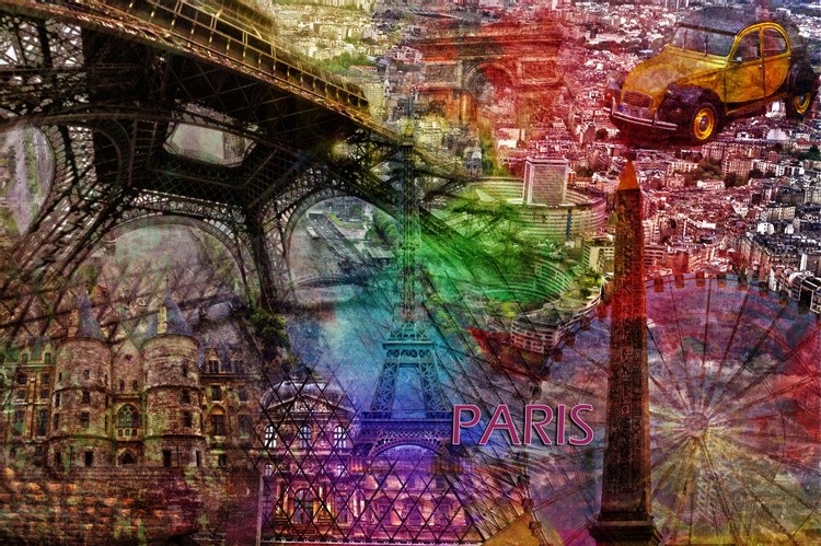 Paris Collage