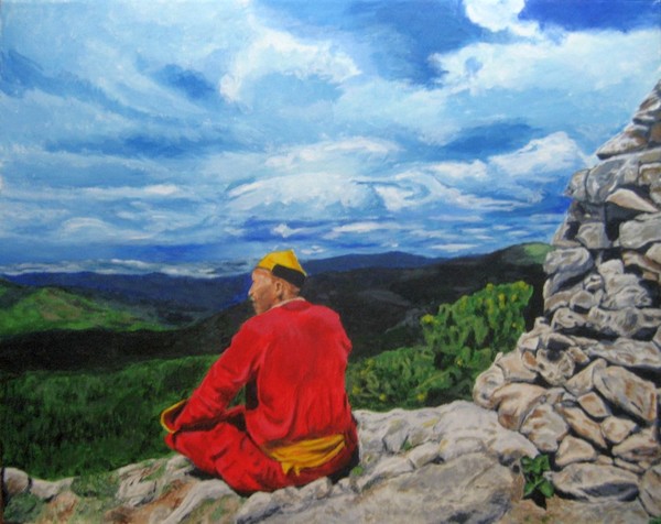 Thinking Lama