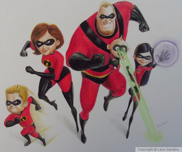 The Incredibles by Lane Sanders