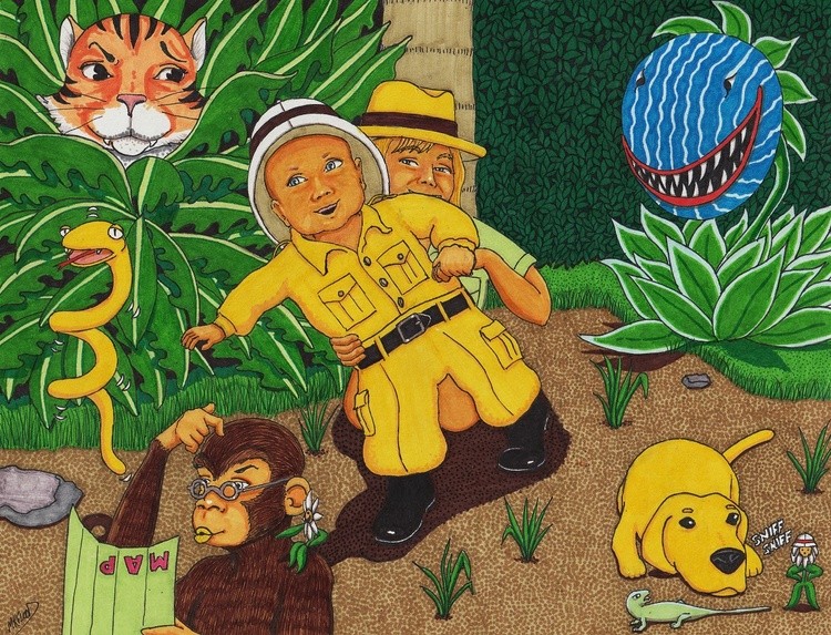 John Kotalac's Children On Safari