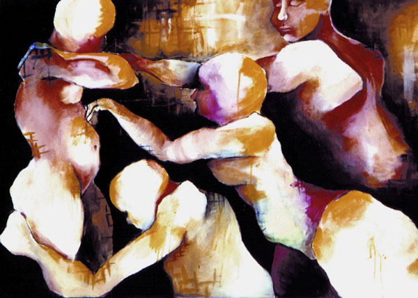 the touch of a person