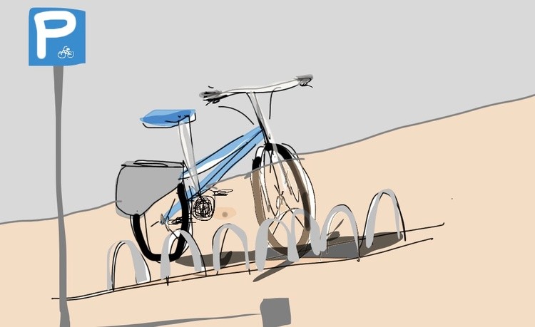 São Bartolomeu de Messines, my bicycle 