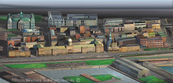 3D Vieux Montreal