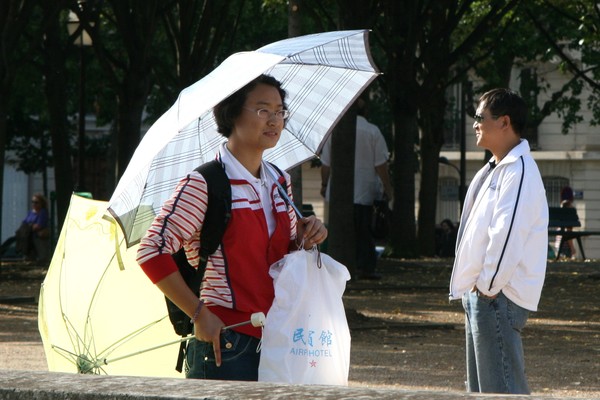 Two Umbrellas