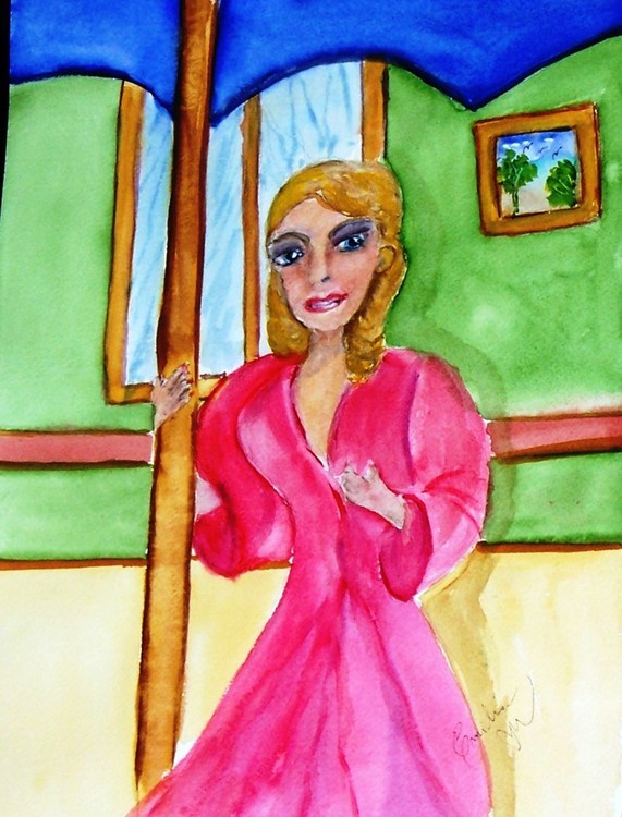 Lady in Pink