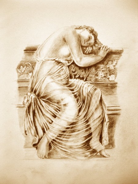 pre-raphaelite graphite