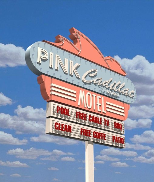 Retro sign