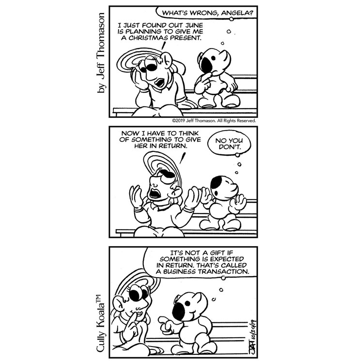 Comic - Gift Giving and Reciprocation