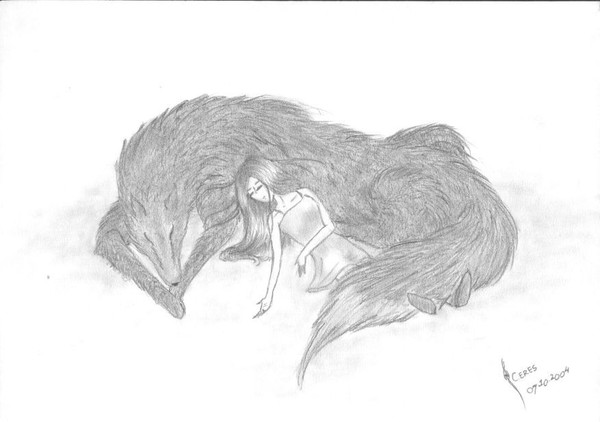 Dream with the wolf