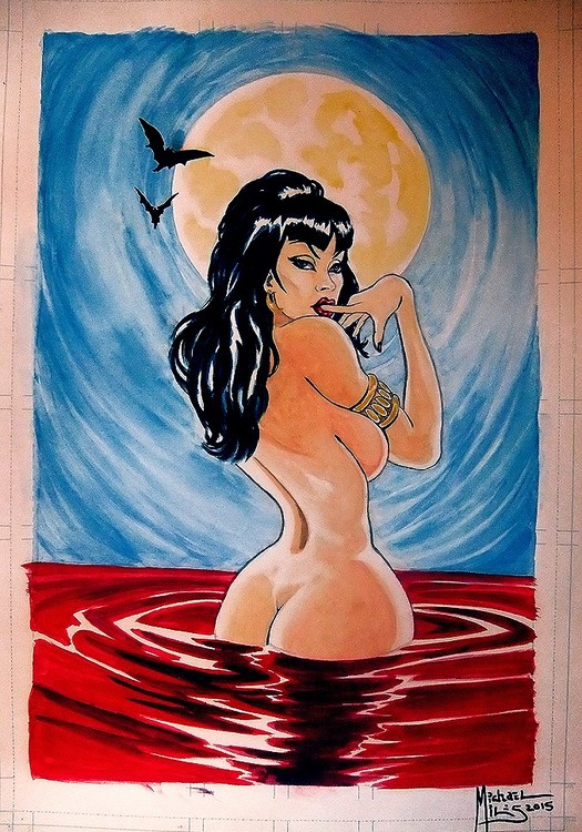 Sexy Vamirella bloodbath