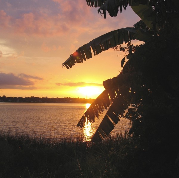 Beautiful peaceful sunset..