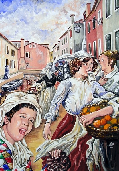 Carnival in Burano