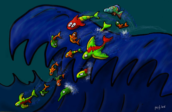 Wave riders