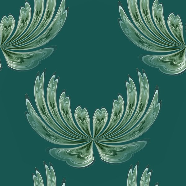 Feathery Blue (Five)