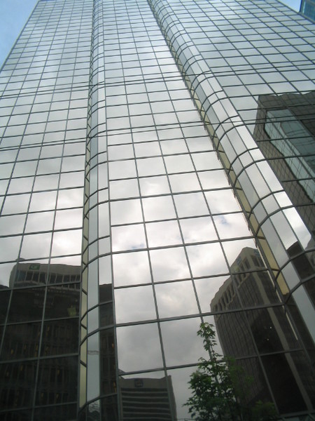 Downtown reflection