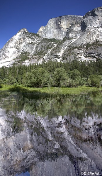 Half Dome At Mirror Lake