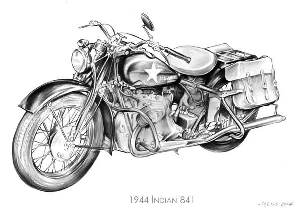 1944 Indian Motorcycle