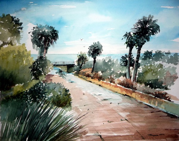 Dry river (Costa Blanca Spain)