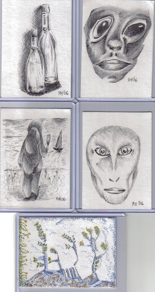 'Strange Artcards'